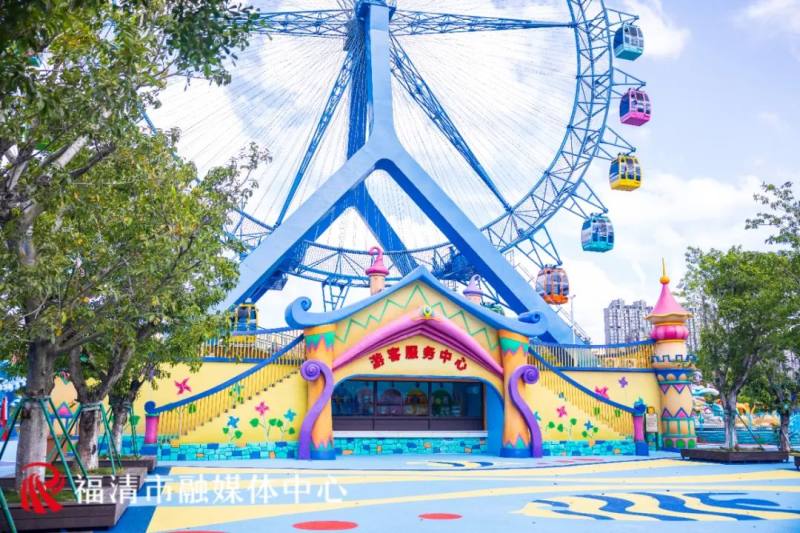 以"童话的世界游玩"为主题观音埔片区儿童公园西侧福清乐园位于正式